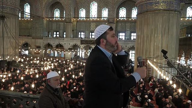 S.Ahmet Camii Cuma İç Ezan 29.01.2016 İshak Kızılaslan