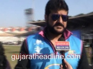 Actor Arman Kohli visits Ahmedabad for Mumbai Heroes CCL 6 match