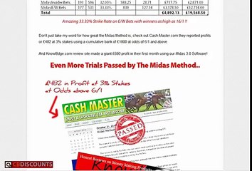 The Midas Method Discount — SAVE £30 OFF!