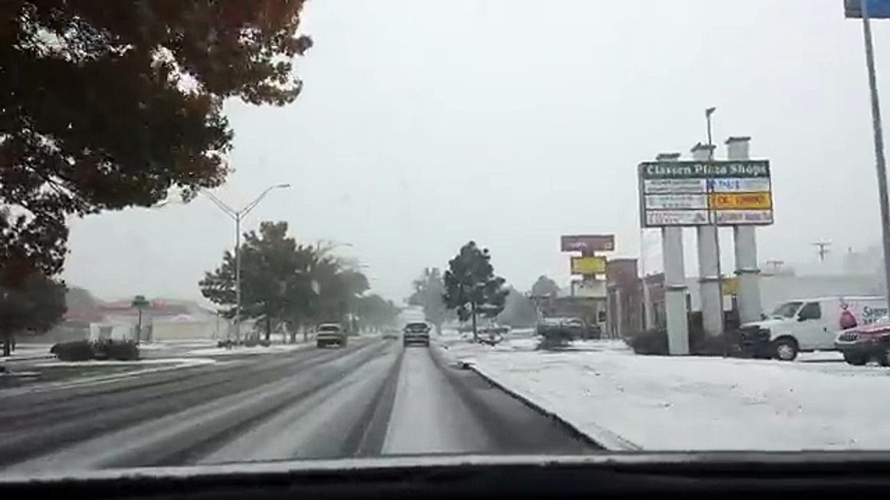 UberMan Driving in Inclement Weather - Oklahoma - 11-16-14