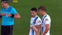 Western Sydney Wanderers 4 3 Melbourne City  Caceres Red Card  29 01 2016
