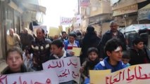 İdlib'te Silahlı Muhaliflerin Birleşmesi İçin Gösteri Düzenledi