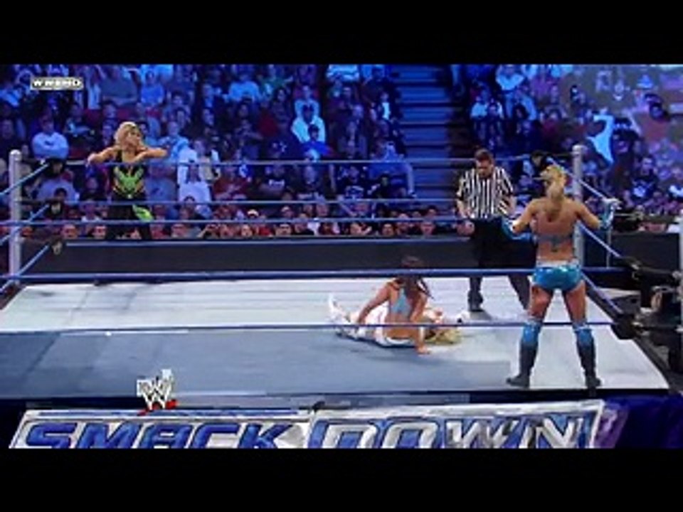 Beth Phoenix & Tiffany vs. Layla & Michelle McCool