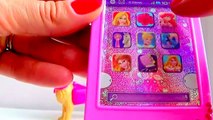Barbie Doll Baby Sitter calls Disney Princess phone Barbie Puppy Tuffy help Barbie Doctor car toy