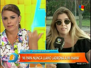 Dalma Maradona habla de Rocío Oliva