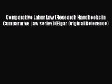 Comparative Labor Law (Research Handbooks in Comparative Law series) (Elgar Original Reference)