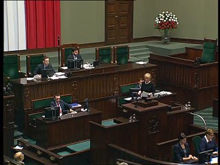 Poseł Anna Kwiecień - Wystąpienie z dnia 14 stycznia 2016 roku.