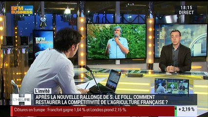 "Le secteur agricole est en grand danger, ça fait des mois qu'on dénonce les difficultés économiques", Thomas Diemer - 29/01