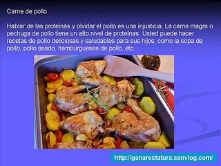 Alimentos para Ganar Estatura en la adolescencia