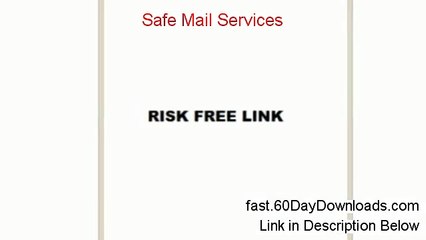 Safe Mail Services Review (Best 2014 PDF Review)