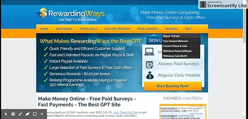 cash for surveys website paypal paying