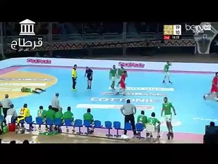 شاهد ماذا فعل مدرب المنتخب التونسي لصبحي سعيد ههههه