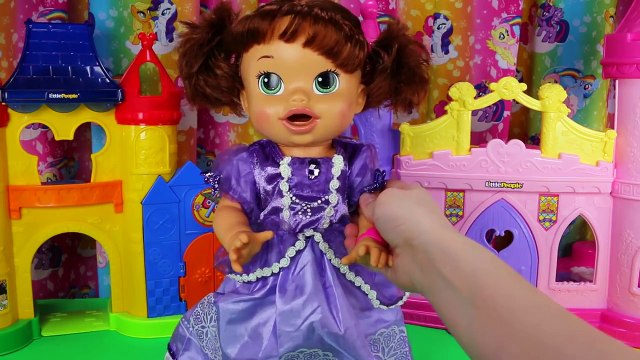 Sofia the First Custom Baby Alive Doll Eats Play-Doh Poops Blind Bags Surprise Toys