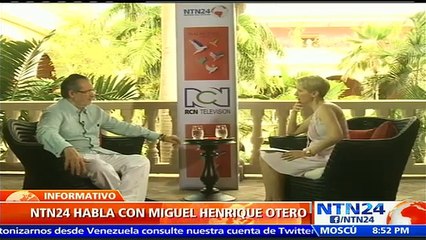 ‘’Confiamos en que el régimen en Venezuela no estará toda la vida’’, dice director del diario El Nacional a NTN24