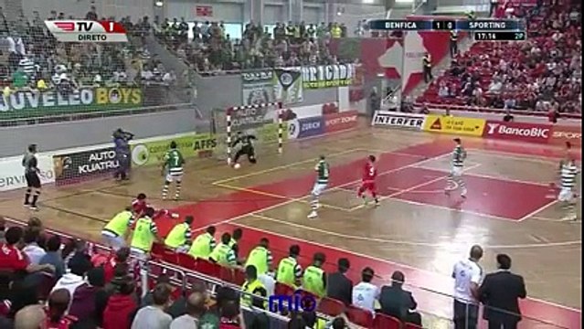FUTSAL_ Benfica 2 vs 1 Sporting l benfica sporting hoquei l benfica sporting 2015