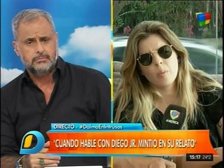 Dalma Maradona habla sobre Diego Junior