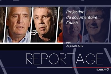 [REPORTAGE] Projection du documentaire "Coach" de Manuel Herrero