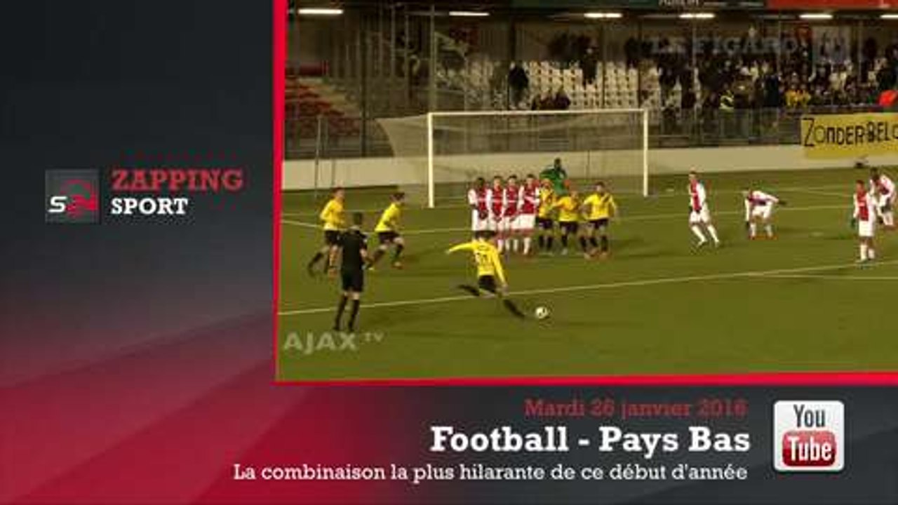 Zap'Sport : Une combinaison sur coup-franc hilarante
