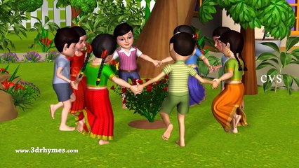 Five Little Monkeys Jumping On The Bed Nursery Rhyme - Kids Songs - 3D English Rhymes for Children