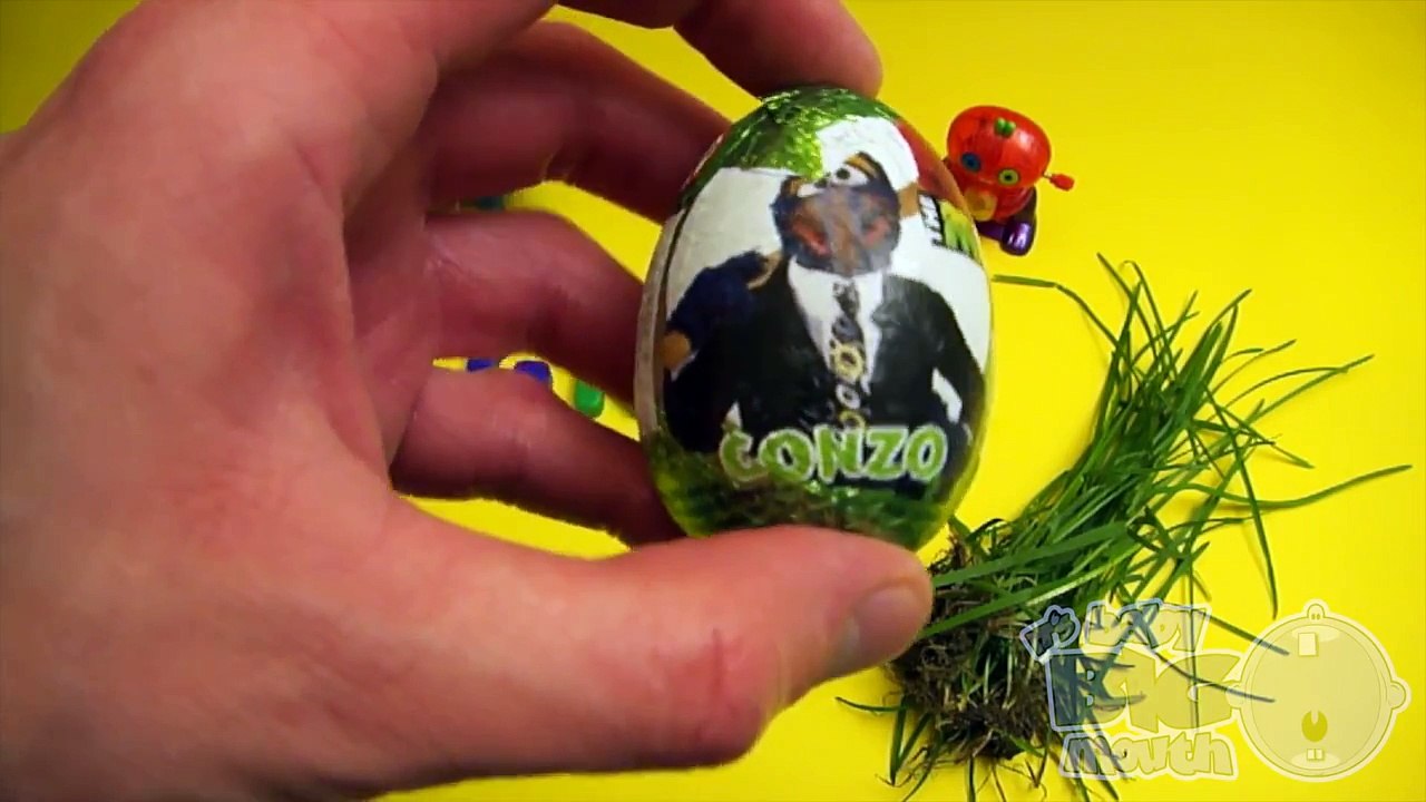 Muppets Surprise Egg Learn-A-Word! Spelling Outdoor Words! Lesson 1