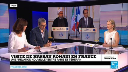 Hassan Rohani en France : une "relation nouvelle" entre Paris et Téhéran