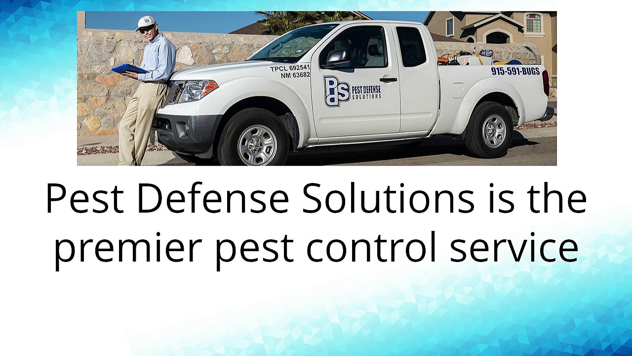 Pest Control Company El Paso Texas - Pest Defense Solutions