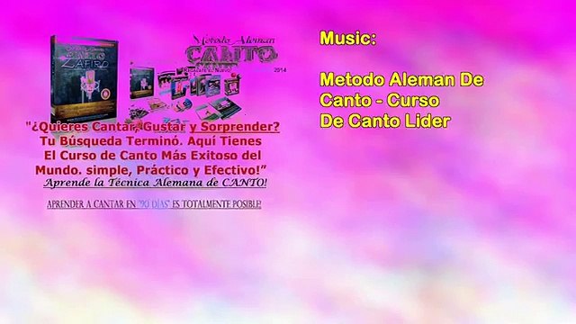 Metodo Aleman De Canto - Curso De Canto Lider