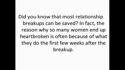 How Do I Get Him Back Reviews-Know What&#39;s Good And Bad