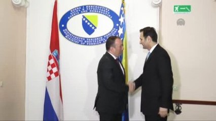 Hırvatistan'dan Bosna Hersek'e AB Desteği