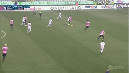 0-1 Alberto Gilardino - Carpi v. Palermo 30.01.2016 HD