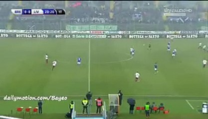 Daniele Vantaggiato Goal HD - Brescia 0-1 Livorno - 30-01-2016