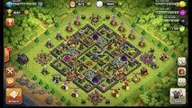 Clash of Clans - Amazing Clan war Best strategy Witches attack 3