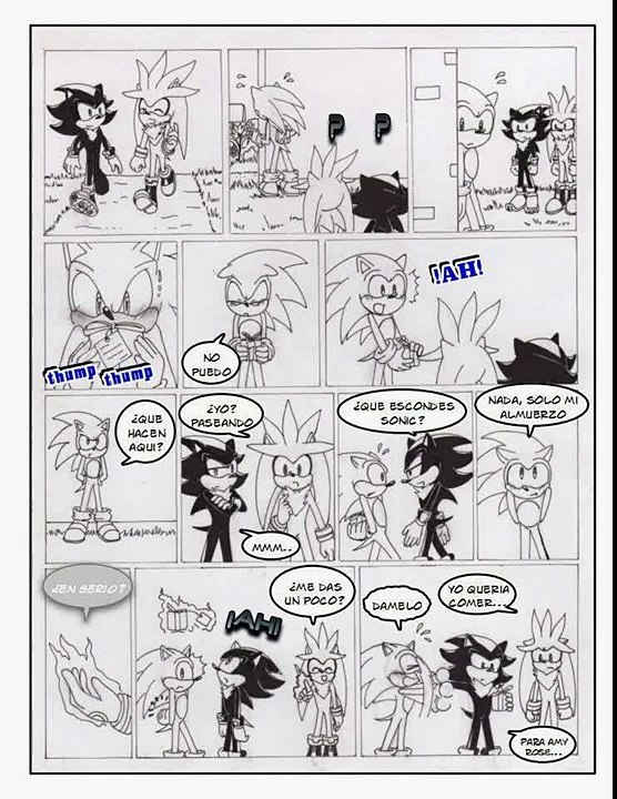 mini comic sonamy