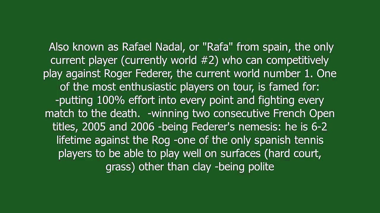 Nadal meaning and pronunciation