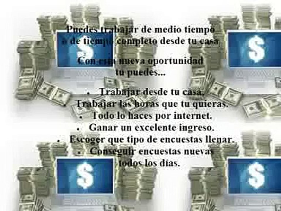 Mundo Encuestas. Gana dinero por internet facil y rapido