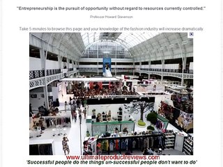 Boutique Buyers - Entrepreneur&#39;s Homepage