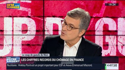 Le Coup de Gueule de Marc: "J'aimerais qu'on prenne les vrais chiffres du chômage" - 29/01