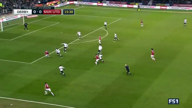 Wayne Rooney 0-1 Derby v. Manchester United 29.01.2016 HD