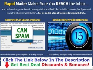 IMSC Rapid Mailer Plugin +++ 50% OFF +++ Discount Link