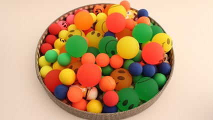 Learn Colours With Balls Smiley Balls Toys Surprise for Little Kids