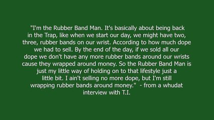 rubber band man meaning and pronunciation