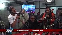 Lefa -Bête noire- Feat. La Sexion D'Assault en live dans Planète Rap !