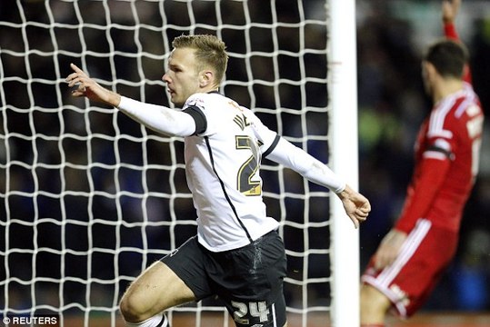 George Thorne Goal HD - Derby County 1-1 Manchester United England FA Cup 29.01.2016