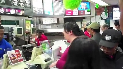 Crazy Woman Tries To Order McLobster From McDonalds