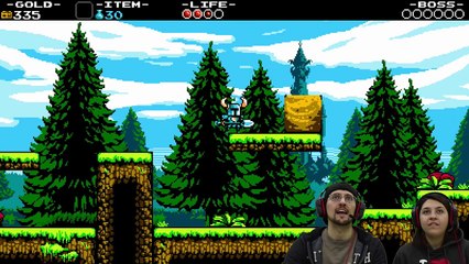 FGTEEV Mom & Dad play SHOVEL KNIGHT #1! a Co-Op Fail? (Amiibo Dig Race Unboxing Challenge)