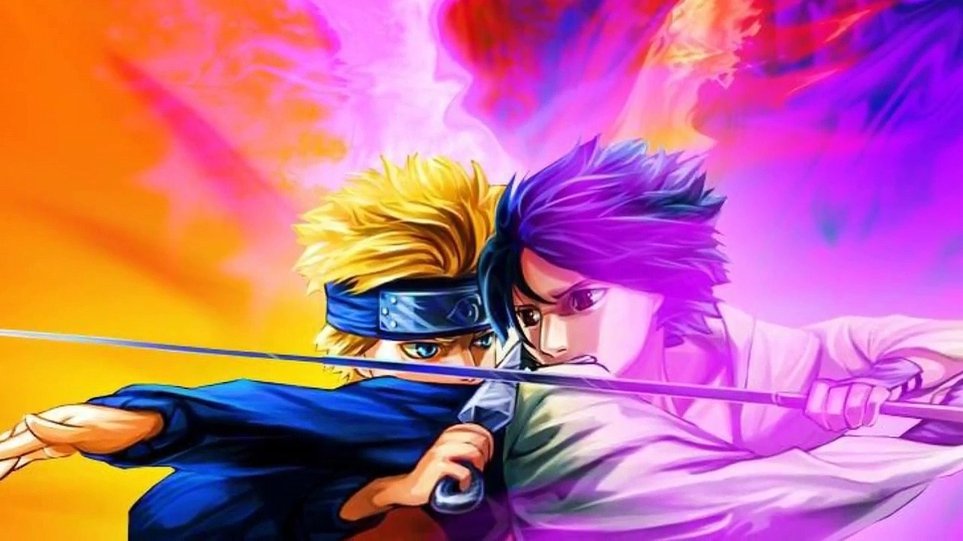 Pelea Entre Naruto Y Sasuke Shippuden