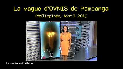 Philippines : Des milliers de personnes on vu des OVNIS géants à Pampanga ! - Avril 2015