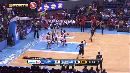 Alaska vs San Miguel - Q1 - Finals Game 6 Philippine Cup 2015-2016