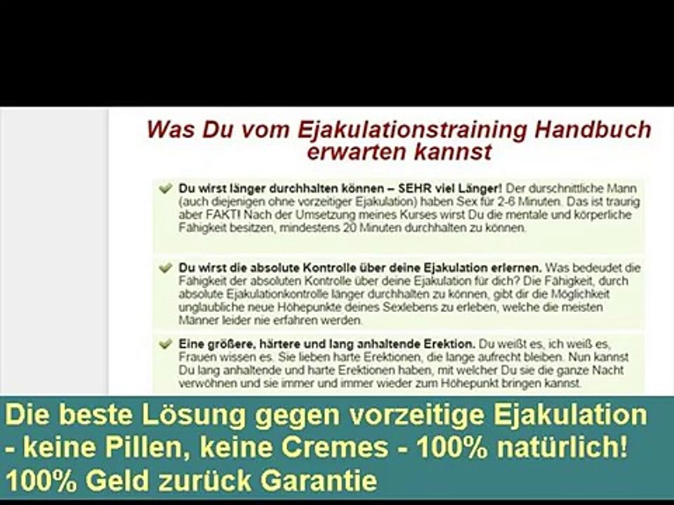 vorzeitiger samenerguss ab 40 - bestes effektivstes Übungshandbuch