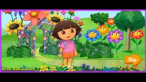 Dora the Explorer movie - Exploring Isas Garden - Learn Colors - kids games